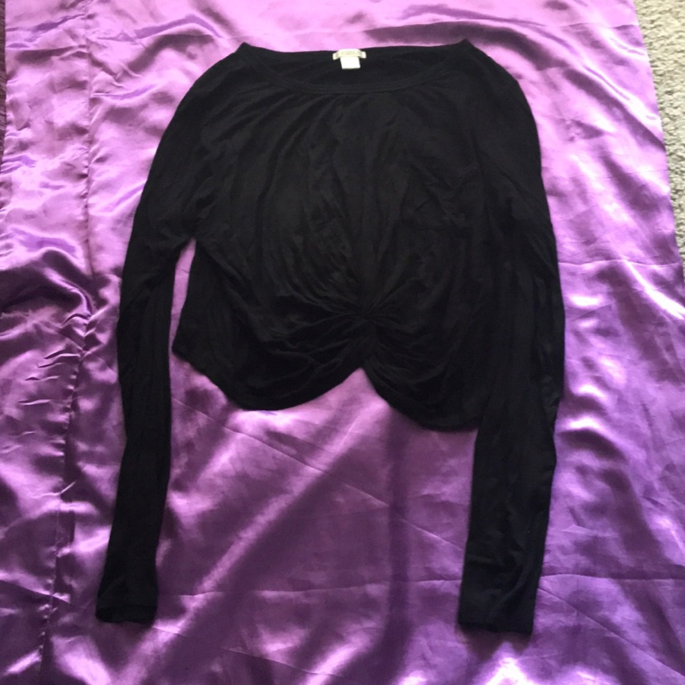 Bozzolo Black Long Sleeve Shirt